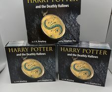 Harry Potter and the Deathly Hallows Book x 20 Audio CD Stephen Fry J K Rowling