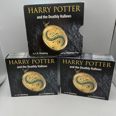 Harry Potter and the Deathly Hallows Book x 20 Audio CD Stephen Fry J K Rowling