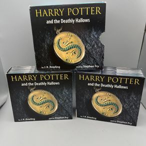 Harry Potter and the Deathly Hallows Book x 20 Audio CD Stephen Fry J K Rowling