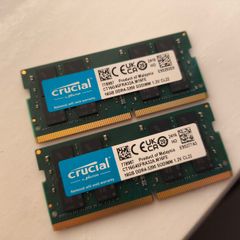32GB Crucial (Micron) 2x16GB DDR4 Laptop RAM Sodimm 3200MHz CL22