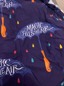 Mary poppins reversible single duvet cover