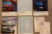 1991 Volkswagen Golf Polo Passat Brochures