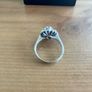 Diamond White Gold Art Deco Engagement or Dress ring Image 4