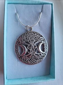 Pentegram Necklace Freepost