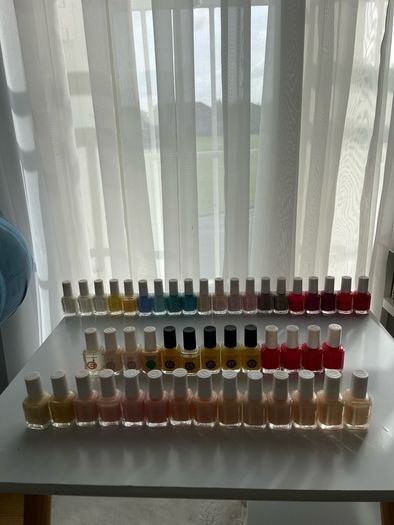 ESSIE nail polishes