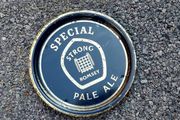 Special romsey metal pale ale drinks tray  .lovely advertising display item, for any home bar or man cave pub restaurant etc, free shipping within Ireland thank you,
