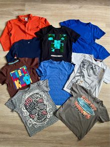 boys tshirt bundle 6/7y