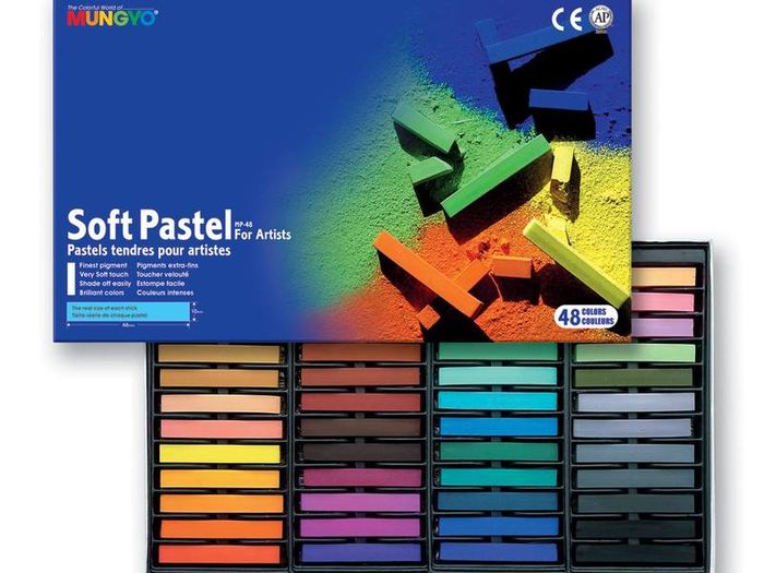 Mungyo Artist's Soft Pastels (48 Multicolour)