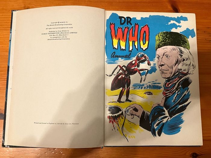 Comic: 'The Dr Who' annual 1965