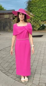 Couture Club Fuchsia Mother of the Bride Dress