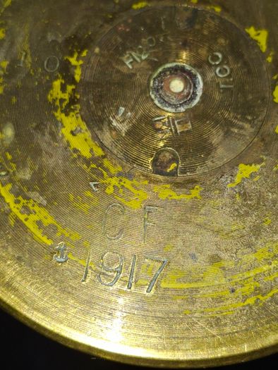 Antique Army Brass Shell, Postage Available,