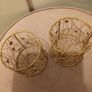 2 x christmas candle holders +candles Image 4