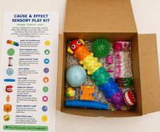 Sensory Play Kit for Kids (Cause & Effect Toys, Ages 4 to7)