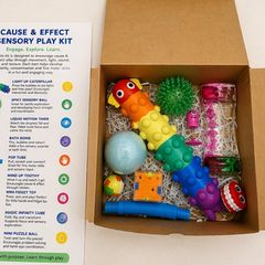 Sensory Play Kit for Kids (Cause & Effect Toys, Ages 4 to7)