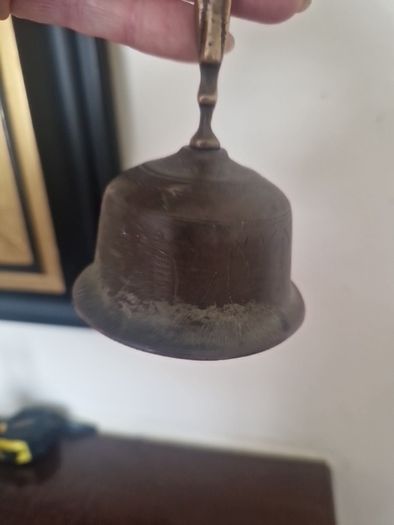 vintage brass bell