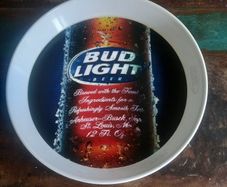 Vintage bud light serving tray
