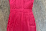Maje stunning red dress size 8