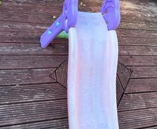 Toddler Plastic Slide - Purple n Pink