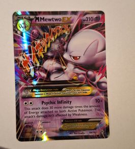 Mega Mewtwo EX (Breakthrough 64) pokemon card