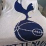 King size handmade Tottenham Hotspur crochet blanket Image 4