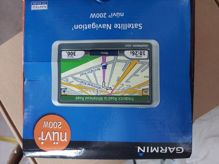 GARMIN NUVI 200W, Satellite Navigation System, new never used