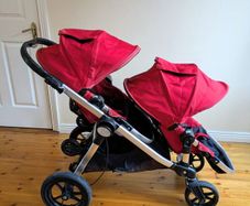 City Select Double Buggy with Glider Board