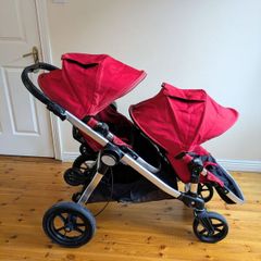 City Select Double Buggy with Glider Board