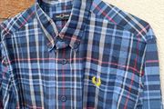 Fred Perry Mens Button Down Shirt Mens Medium M
