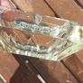 Guinness vintage heavy pressed glass ashtray,,,collectors item, unusual with clear glass ,guinness logo on the 4 sides ,,see pictures for condition, sold as seen , Image 6