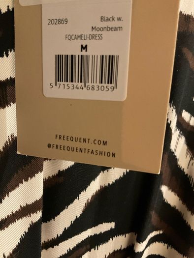 FREEQUENT animal print dress new with tags