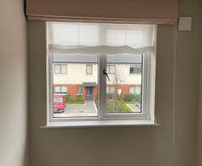 Double Roman blinds made to measure