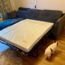 Chaise couch with storage and sofa bed Image 8