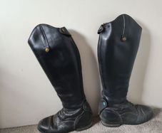Equestrian Leather Riding Boots