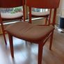 Farstrup Model 210 - Original Danish Mid-Century Teak Dining Chairs X4 Image 7