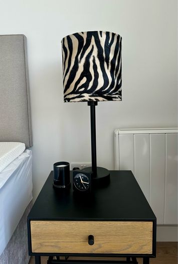 Lamp Zebra Print