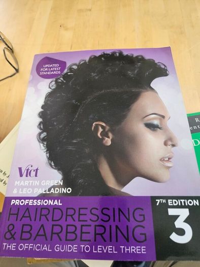 Hairdressing & Barbering The Professional Official Guide To Level 3. Large Volume Paperback In Good Condition.  See Photos For Same.