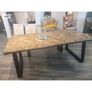 Large Wooden Dining Table & Matching Bench Image 5