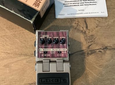 Line 6 ToneCore Roto-Machine guitar pedal Rotary Leslie speaker emulation box