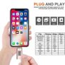 Easy Flash RQW-01B 3 In 1 USB 2.0 & 8 Pin & Micro USB 64GB Flash Drive Rose Gold Image 3