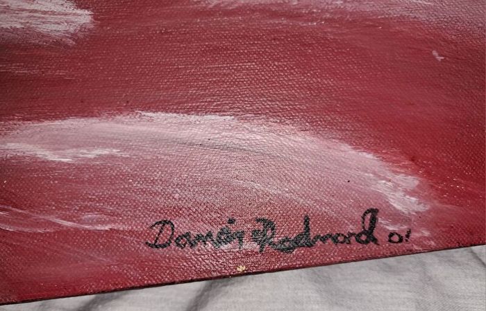 Large original Damian Redmond seascape painting