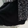 espirt black and white knee length dress Image 10