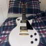 Epiphone Les paul custom. alpine white Image 3
