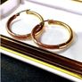 Vintage 14ct Gold Hoops Image 4