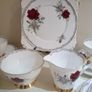 Vintage Tea Set 21 piece, Royal Stafford 'Roses to remember' Image 4