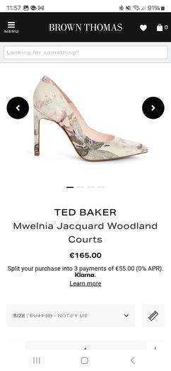 ted Baker High Heels. Final price