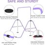 Gymnastics Bars, Junior Training Kip Bar Gymnastics Equipment for Home,Adjustable Height Folding Horizontal Bar with Gymnastic Rings for Kid Image 5