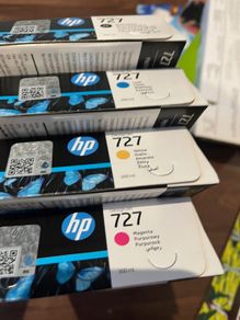 Set of Original HP 727 colour Ink Cartridges
