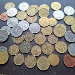 A Lot of 208 grams coins from Lebanon (1955-2012)