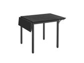 Dining table foldable Industrial style fold down