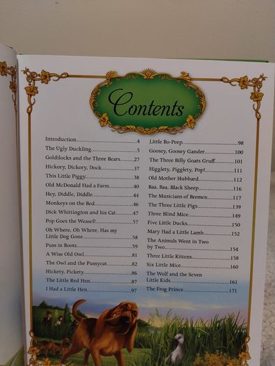 My Treasury Of Animal Stories & Rhymes Hardback Book